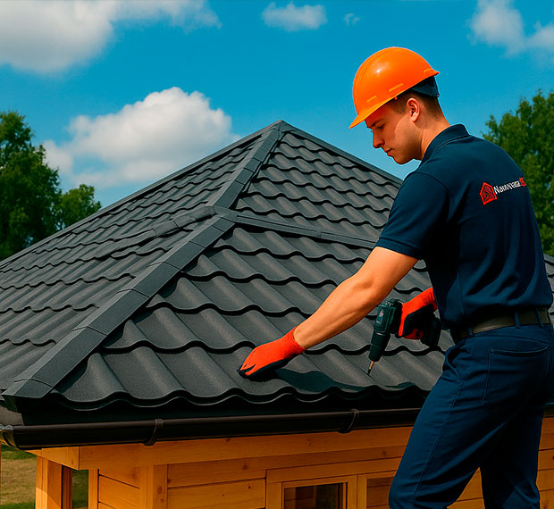 Вальмовая крыша под ключ в Ярославле