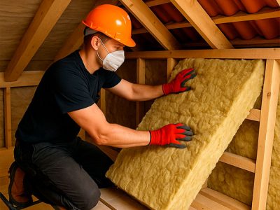 Утепление мансардной крыши