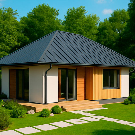 Вальмовая крыша